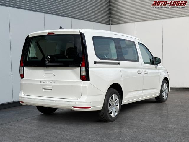 Volkswagen / Caddy Maxi / Wei&szlig; / / / Caddy Maxi KAMERA+APP+PDC+ACC+LANE ASSIST, Beispielbilder, ggf. teilweise mit Sonderausstattung