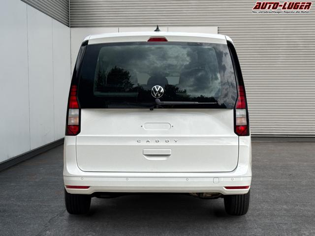 Volkswagen / Caddy Maxi / Wei&szlig; / / / Caddy Maxi KAMERA+APP+PDC+ACC+LANE ASSIST, Beispielbilder, ggf. teilweise mit Sonderausstattung
