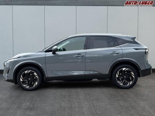 Nissan / Qashqai / Grau / / / QQ N-Connecta PANORAMA+beh.SCHEIBE+NAVI+AHK+ACC+WINTER