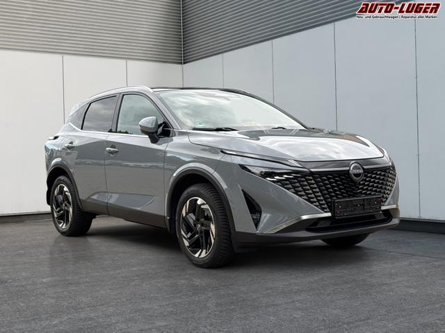 Nissan / Qashqai / Grau / / / QQ N-Connecta PANORAMA+beh.SCHEIBE+NAVI+AHK+ACC+WINTER