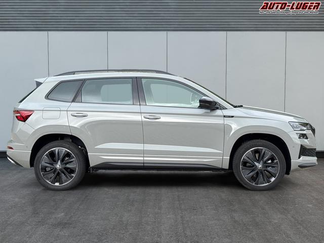 Skoda / Karoq / Grau / / / 1.5 TSI-DSG Sportline NAVI+360&deg;Kamera+ACC+KESSY+18'LM