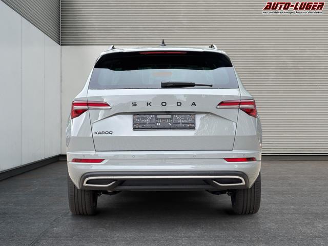Skoda / Karoq / Grau / / / 1.5 TSI-DSG Sportline NAVI+360&deg;Kamera+ACC+KESSY+18'LM