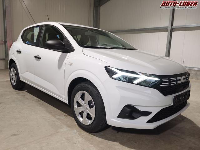 Dacia / Sandero / Weiß / / / , Beispielbilder, ggf. teilweise mit Sonderausstattung