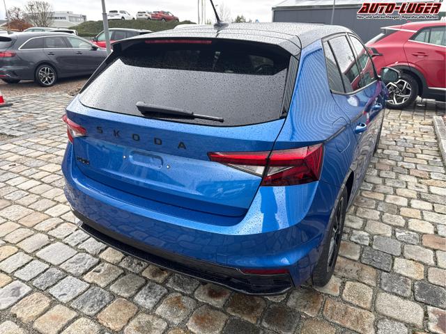 Skoda / Fabia / Blau / Monte Carlo / / , Beispielbilder, ggf. teilweise mit Sonderausstattung