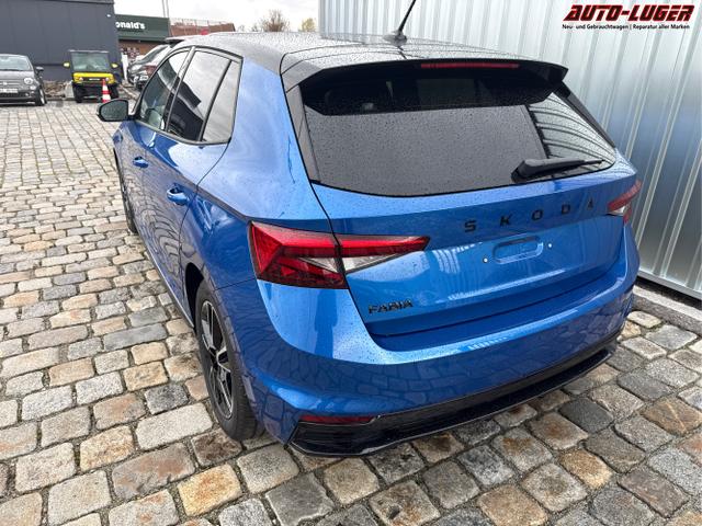 Skoda / Fabia / Blau / Monte Carlo / / , Beispielbilder, ggf. teilweise mit Sonderausstattung