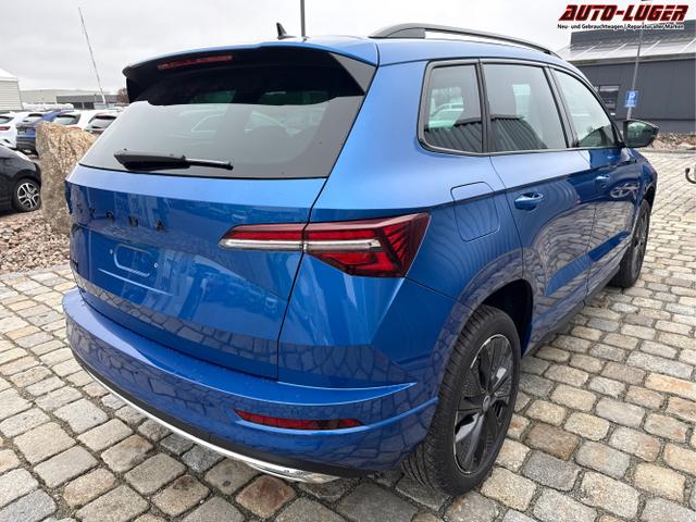 Skoda / Karoq / Blau / / / , Beispielbilder, ggf. teilweise mit Sonderausstattung