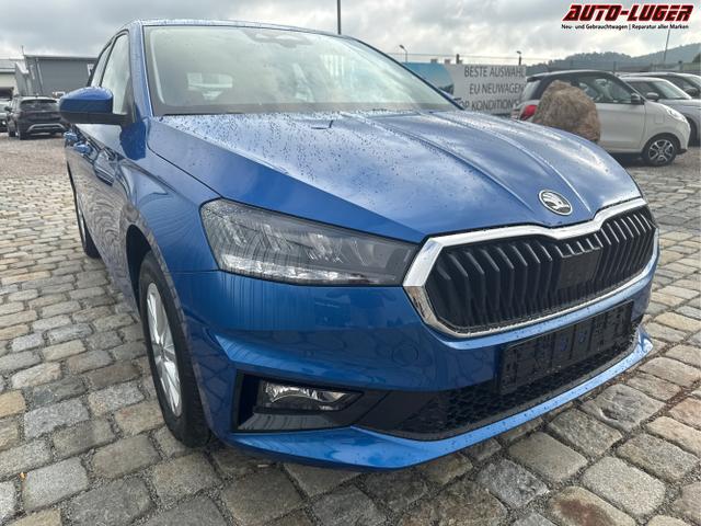 Skoda / Fabia / Blau / / / 130 Jahre 1.0 MPI 80 PS-Virtuelles Cockpit-AppleCarplay-Android-Auto-LED-Klima-Tempomat-R&uuml;ckfahrkamera-DAB-SHZ-15 Alu-sofort, Beispielbilder, ggf. teilweise mit Sonderausstattung