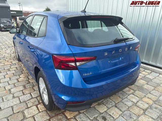 Skoda / Fabia / Blau / / / 130 Jahre 1.0 MPI 80 PS-Virtuelles Cockpit-AppleCarplay-Android-Auto-LED-Klima-Tempomat-R&uuml;ckfahrkamera-DAB-SHZ-15 Alu-sofort, Beispielbilder, ggf. teilweise mit Sonderausstattung