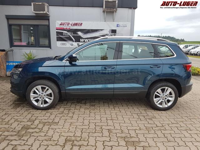 Skoda / Karoq / Blau / / / Karoq 1.6 TDI 125