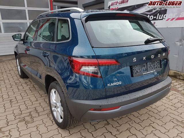 Skoda / Karoq / Blau / / / Karoq 1.6 TDI 125