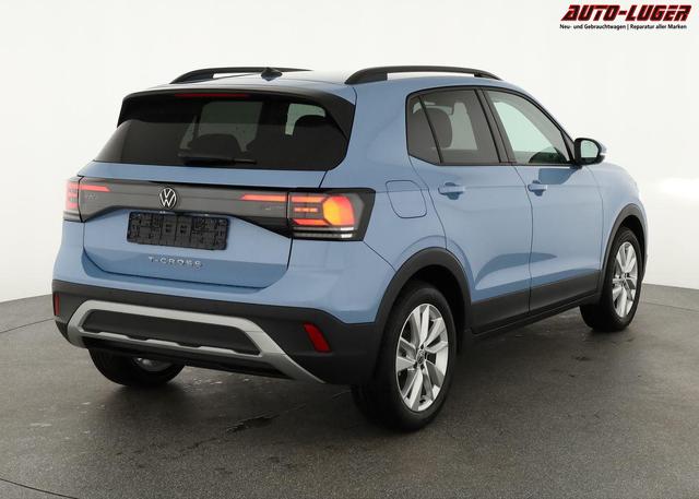 Volkswagen T-Cross 1.0 TSI 85 kW Life DSG Life, AHK, ACC, Ready2, Side, Kamera, 17-Zoll, Winterpaket, Climatronic 