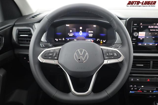 Volkswagen T-Cross 1.0 TSI 85 kW Life DSG Life, AHK, ACC, Ready2, Side, Kamera, 17-Zoll, Winterpaket, Climatronic 