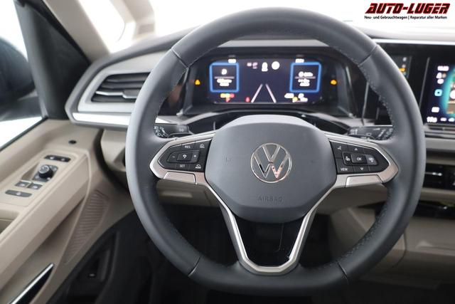 Volkswagen T7 Multivan Life lang TDI DSG Life, Teilleder, AHK, Navi, easyOpen, 7-Sitzer 