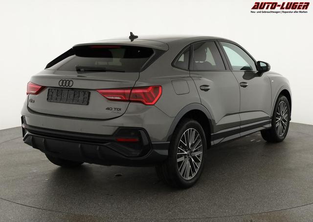 Audi Q3 Sportback 40 TDI quattro S line qu S-LINE, AHK, 19-Zoll, Optik schwarz, Navi, Kamera, el. Klappe 