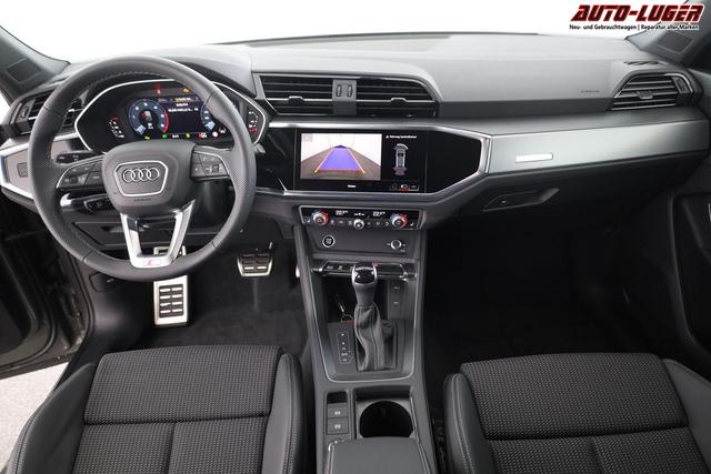 Audi Q3 Sportback 40 TDI quattro S line qu S-LINE, AHK, 19-Zoll, Optik schwarz, Navi, Kamera, el. Klappe 