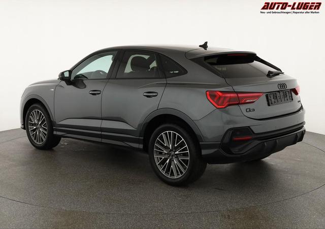Audi Q3 Sportback 40 TDI quattro S line qu S-LINE, AHK, 19-Zoll, Optik schwarz, Navi, Kamera, el. Klappe, 4-J. Garantie 