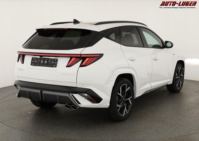 Hyundai TUCSON N Line Mild-Hybrid 2WD 1.6 T-GDI DCT N-LINE, Facelift, Pano, Navi, 19-Zoll, Teilleder 