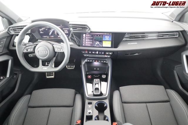 Audi S3 2.0 TFSI quattro Sportback quattro, 19-Zoll, Matrix, Optik schwarz, Kamera, el. Klappe, 4-J Garantie 