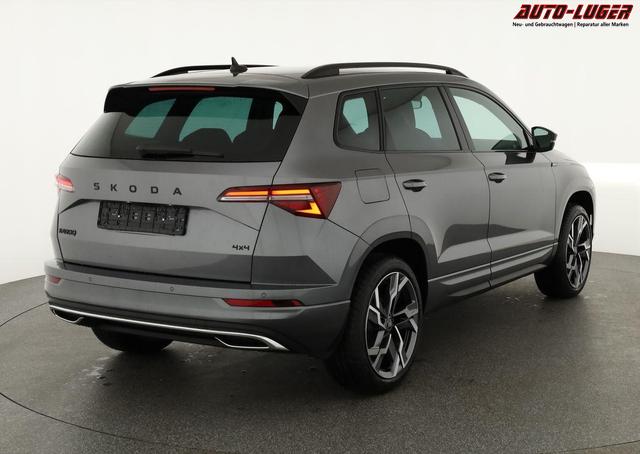 Skoda Karoq Sportline 4x4 2.0 TDI DSG Sportline, Matrix, Teilleder, Navi, Side, 5-J. Garantie 