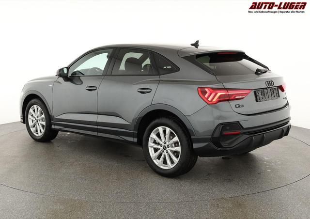 Audi Q3 Sportback 45 TFSI quattro S line qu S-LINE, AHK, Optik schwarz, Navi, Kamera, el. Klappe 