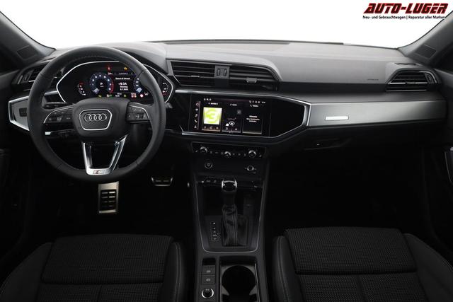 Audi Q3 Sportback 45 TFSI quattro S line qu S-LINE, AHK, Optik schwarz, Navi, Kamera, el. Klappe 