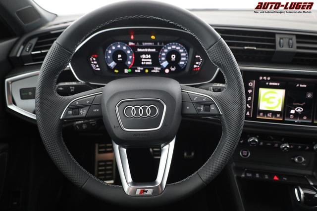 Audi Q3 Sportback 45 TFSI quattro S line qu S-LINE, AHK, Optik schwarz, Navi, Kamera, el. Klappe 