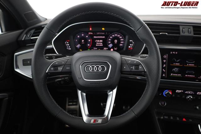 Audi Q3 Sportback 40 TDI quattro S line qu S-LINE, AHK, 19-Zoll, Optik schwarz, Navi, Kamera, el. Klappe 