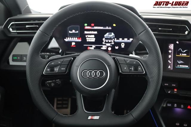 Audi S3 2.0 TFSI quattro Sportback quattro, Pano, 19-Zoll, Matrix, Optik schwarz, Kamera, el. Klappe, 4-J Garantie 