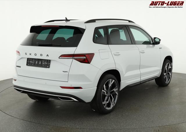 Skoda Karoq Sportline 4x4 2.0 TDI DSG Sportline, Matrix, Teilleder, Navi, Side, 5-J. Garantie 