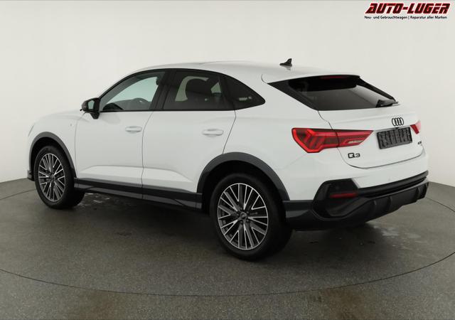 Audi Q3 Sportback 45 TFSI quattro S line qu S-LINE, Pano, AHK, 19-Zoll, Optik schwarz, Navi, Kamera, el. Klappe, 4-J. Garantie 