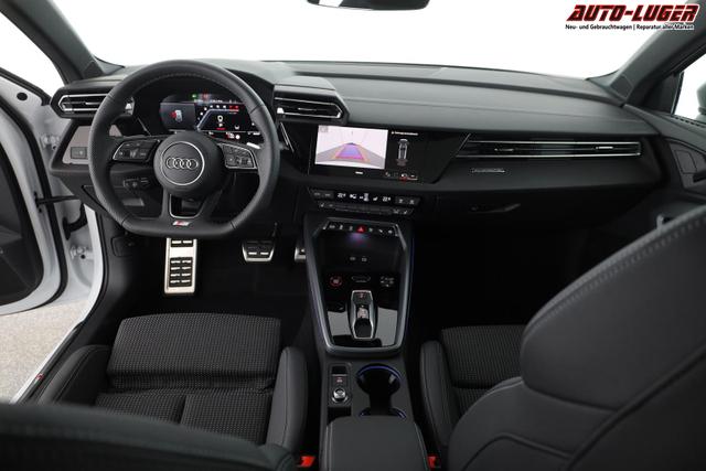 Audi S3 2.0 TFSI quattro Sportback quattro, Pano, 19-Zoll, Matrix, Optik schwarz, Kamera, el. Klappe, 4-J Garantie 
