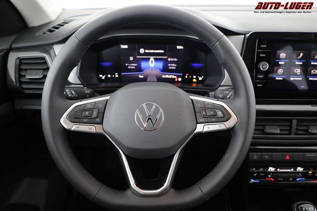 Volkswagen T-Cross 1.0 TSI 85 kW Life Life, IQ.Light, Kamera, ACC, Side. Winter, 17-Zoll 
