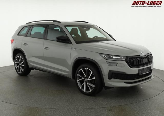 Skoda Kodiaq Sportline 4x4 2.0 TDI DSG Sportline, Pano, AHK, Navi, Side, Matrix, el. Klappe, FS beheizbar 