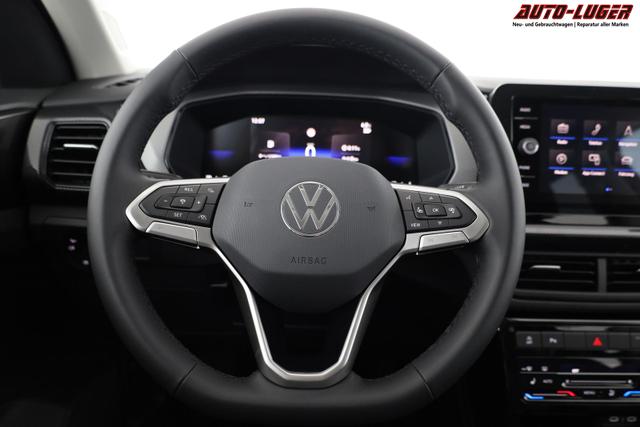 Volkswagen T-Cross 1.5 TSI 110 kW Life DSG Life, AHK, IQ.Light, ACC, Side, Kamera, 17-Zoll, Winterpaket 