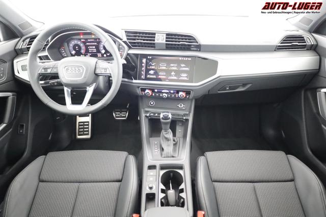 Audi Q3 Sportback 45 TFSI quattro S line qu S-LINE, Pano, AHK, 19-Zoll, Optik schwarz, Navi, Kamera, el. Klappe, 4 J.-Garantie 