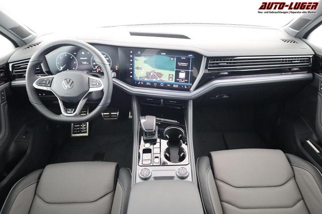 Volkswagen Touareg 3.0 TDI 210 kW 4Motion R-Line V6 Black, grau matt, AHK, HuD, Luft, Standheizung 