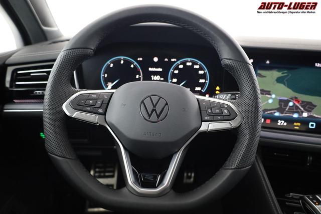Volkswagen Touareg 3.0 TDI 210 kW 4Motion R-Line V6 Black, grau matt, AHK, HuD, Luft, Standheizung 