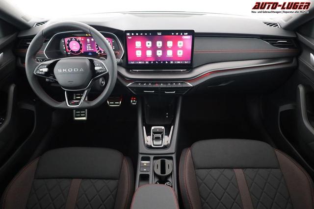 Skoda Octavia Combi RS 2.0 TSI DSG, Sonderlackierung, AHK, 19 Zoll, Canton, el. Klappe, Navi, Matrix, sofort 