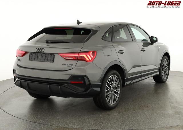 Audi Q3 Sportback 45 TFSI quattro S line qu S-LINE, AHK, 19-Zoll, Optik schwarz, Navi, Kamera, el. Klappe 