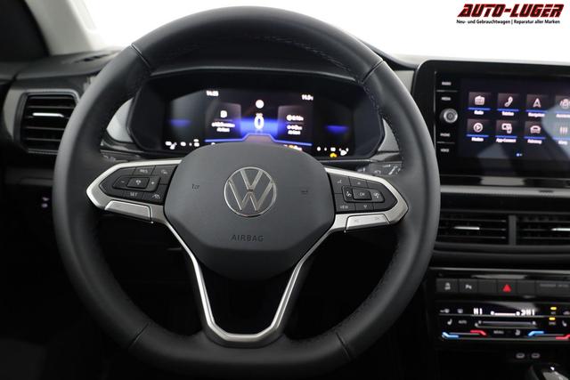 Volkswagen T-Cross 1.5 TSI 110 kW Life DSG Life, AHK, IQ.Light, ACC, Side, Kamera, 17-Zoll, Winterpaket 