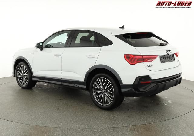 Audi Q3 Sportback 45 TFSI quattro S line qu S-LINE, AHK, 19-Zoll, Optik schwarz, Navi, Kamera, el. Klappe 
