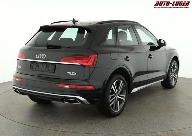 Audi Q5 40 TDI quattro S line S-Tronic S-Line, Matrix, AHK, Pano, Teilleder, 20-Zoll 