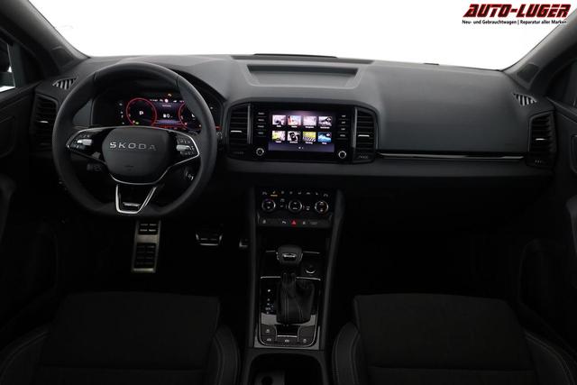 Skoda Karoq Sportline 1.5 TSI DSG Sportline, AHK, Navi, Matrix, Side, el. Klappe, Winter, 5 J.-Garantie, 19-Zoll 