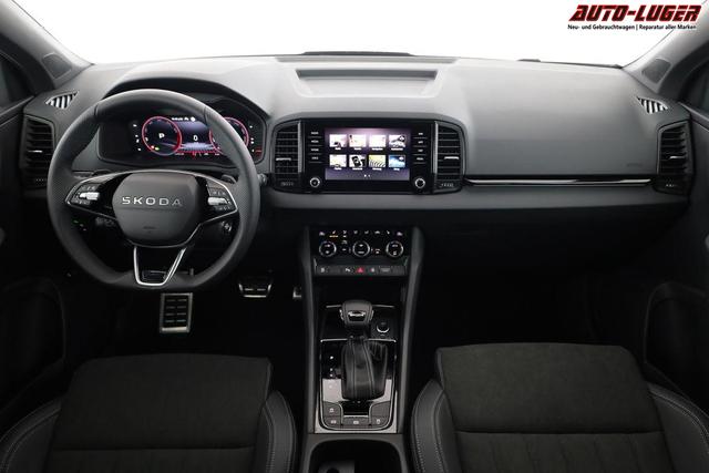 Skoda Karoq Sportline 1.5 TSI DSG Sportline, AHK, Navi, Matrix, Side, el. Klappe, Winter, 5 J.-Garantie, 19-Zoll 