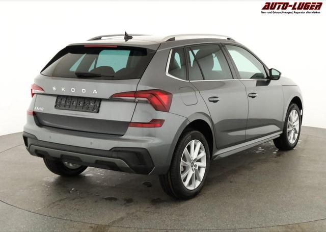 Skoda Kamiq Selection 1.0 TSI DSG 130 Jahre, AHK, LED, Side, ACC, Kamera, el. Klappe, Winter, 17-Zoll 