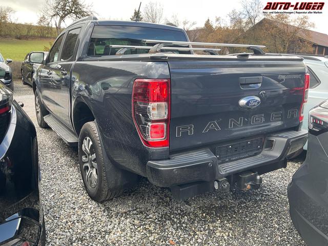 Ford Ranger Wildtrak e-4WD 2.0 EcoBlue 4WD Doppelkabine, AHK, Standheizung, Leder, Navi 
