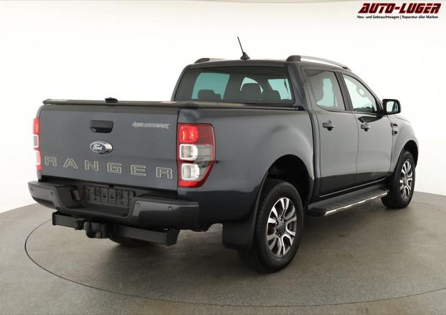 Ford Ranger Wildtrak e-4WD 2.0 EcoBlue 4WD Doppelkabine, AHK, Standheizung, Leder, Navi 