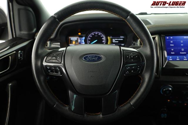 Ford Ranger Wildtrak e-4WD 2.0 EcoBlue 4WD Doppelkabine, AHK, Standheizung, Leder, Navi 