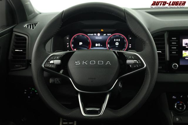 Skoda Karoq Sportline 1.5 TSI DSG Sportline, AHK, Navi, CANTON, Matrix, Kamera, el. Klappe, 5-J. Garantie 