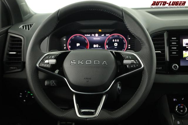 Skoda Karoq Sportline 1.5 TSI DSG Sportline, AHK, Navi, CANTON, Matrix, Kamera, el. Klappe, 5-J. Garantie 